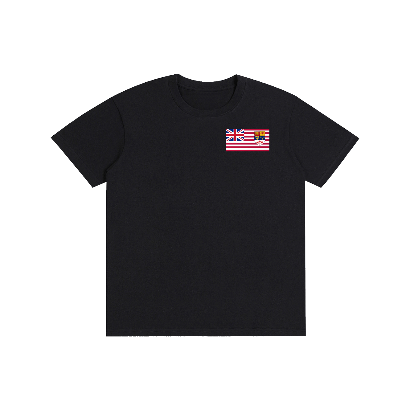 "I'm Staying" Anglosphere T - Black/Dark Blue/Navy